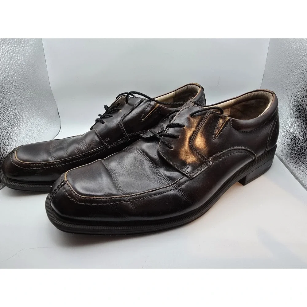 Florsheim‎ Brown Leather Oxfords Men's 11.5D #13113-221